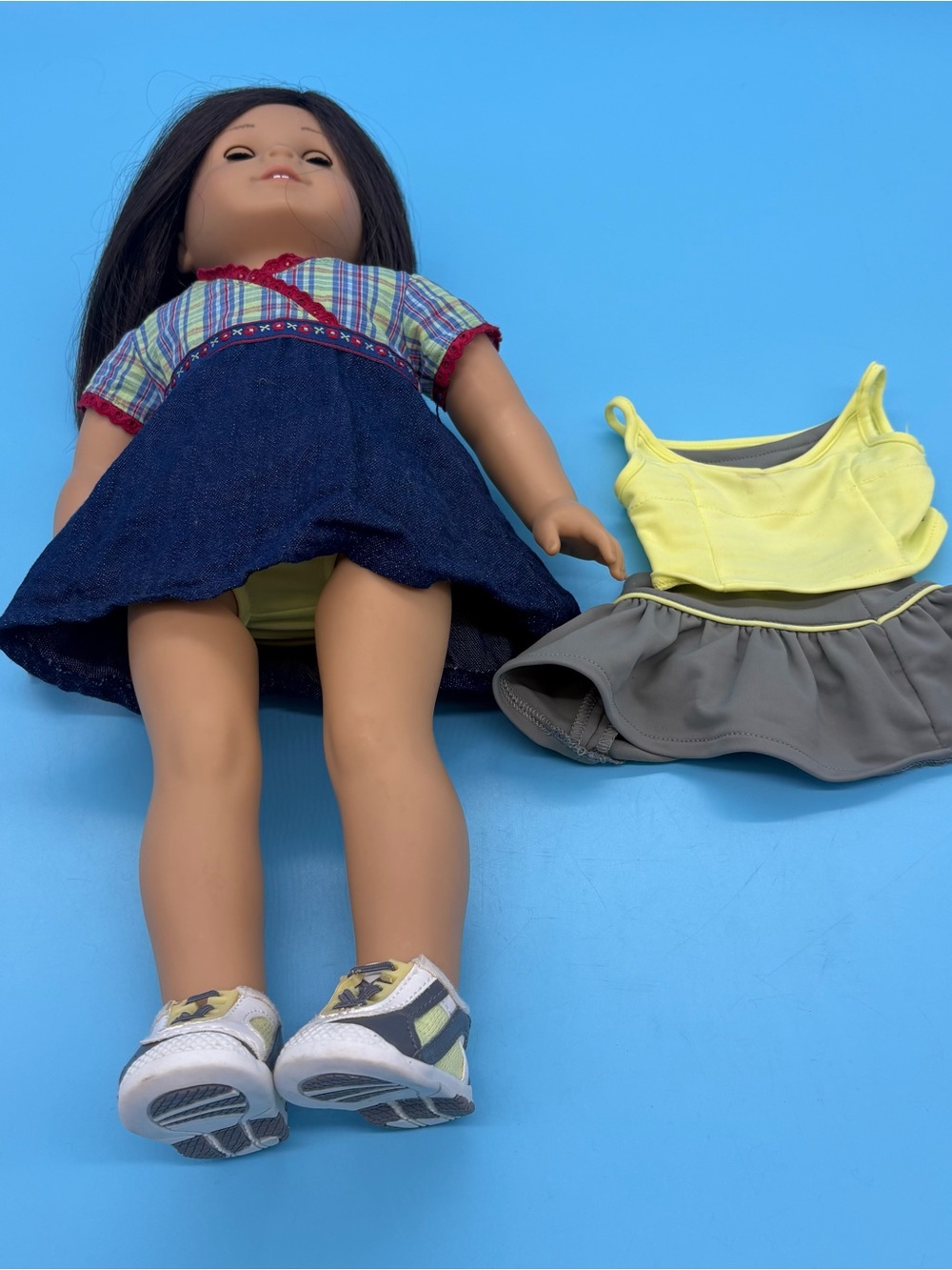 American Girl Doll 18” Brown-Haired Brown Eyes Truly Me/Just Like You